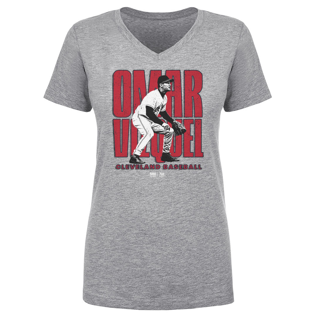 Omar Vizquel Women's V-Neck T-Shirt | 500 LEVEL