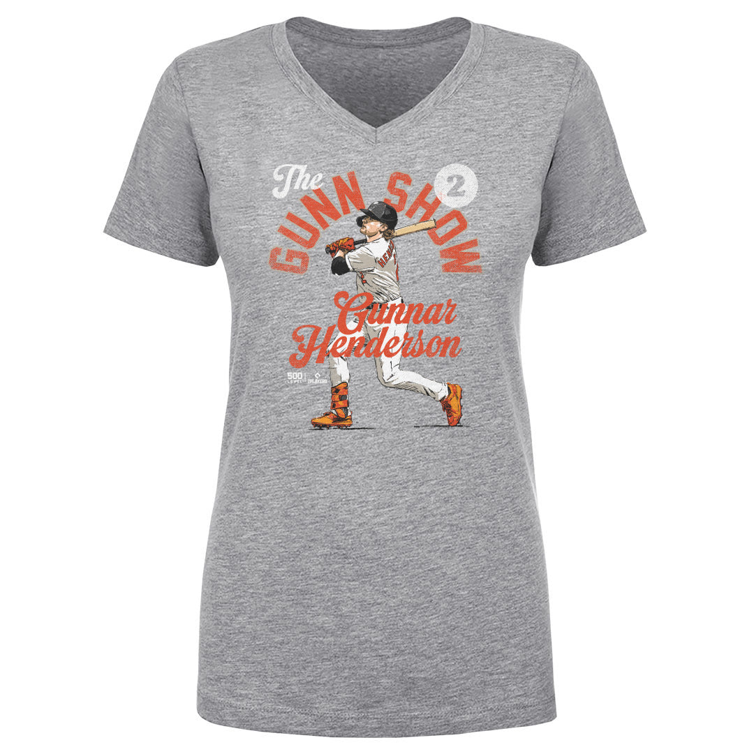 Gunnar Henderson Women's V-Neck T-Shirt | 500 LEVEL