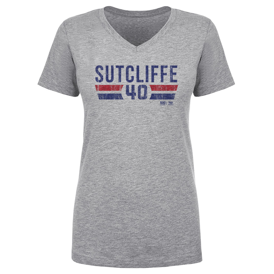 Rick Sutcliffe Women's V-Neck T-Shirt | 500 LEVEL