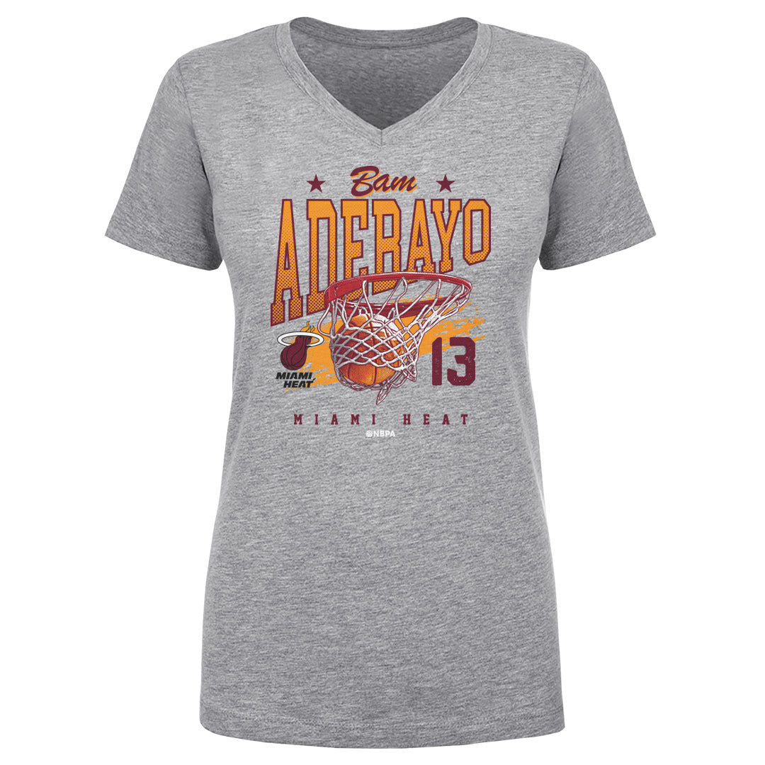 Bam Adebayo Women's V-Neck T-Shirt | 500 LEVEL