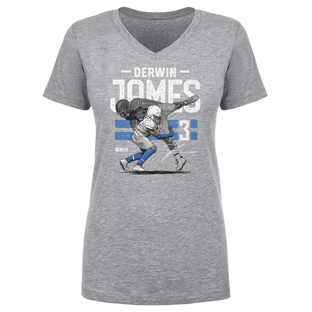 Derwin James Women's V-Neck T-Shirt | 500 LEVEL
