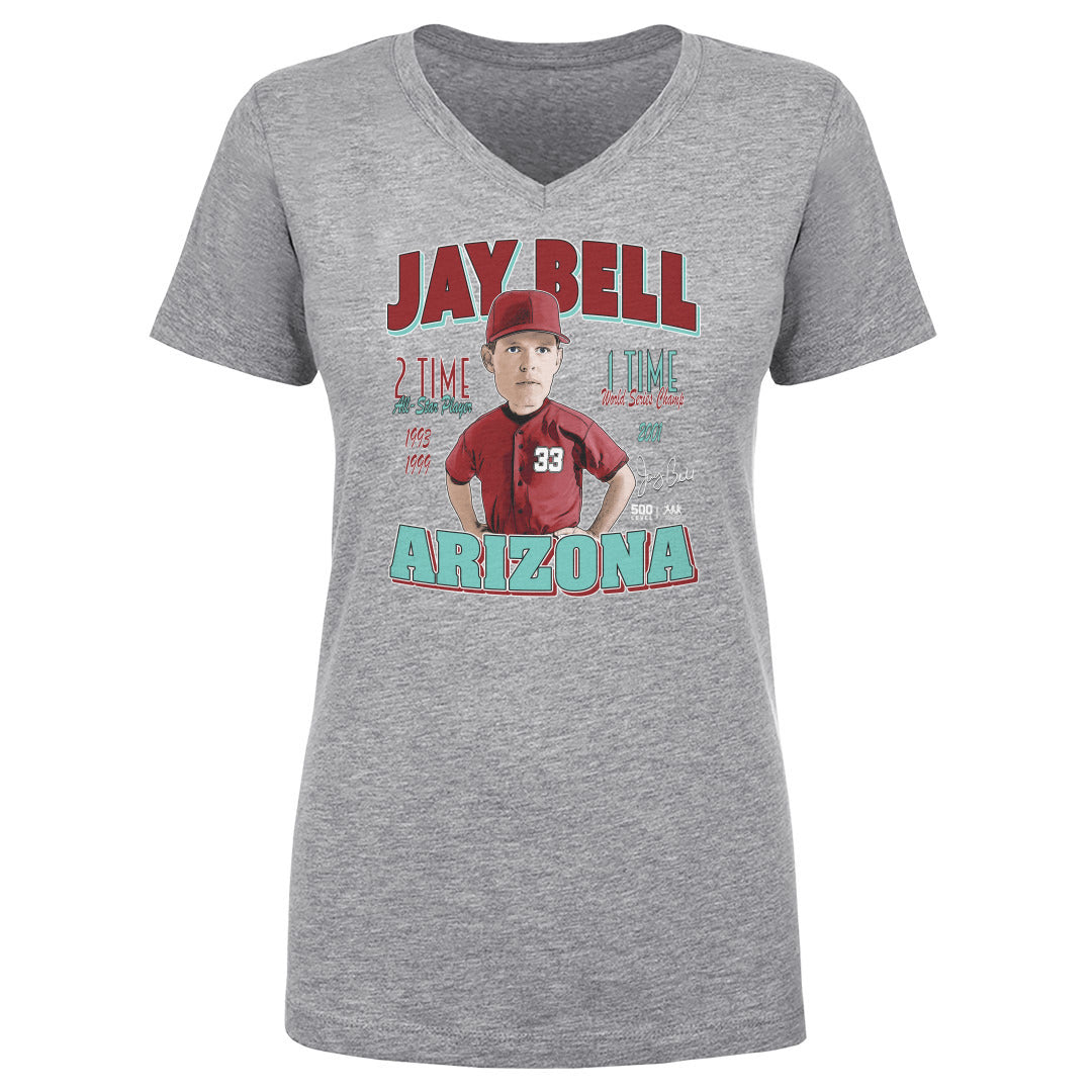 Jay Bell Women's V-Neck T-Shirt | 500 LEVEL