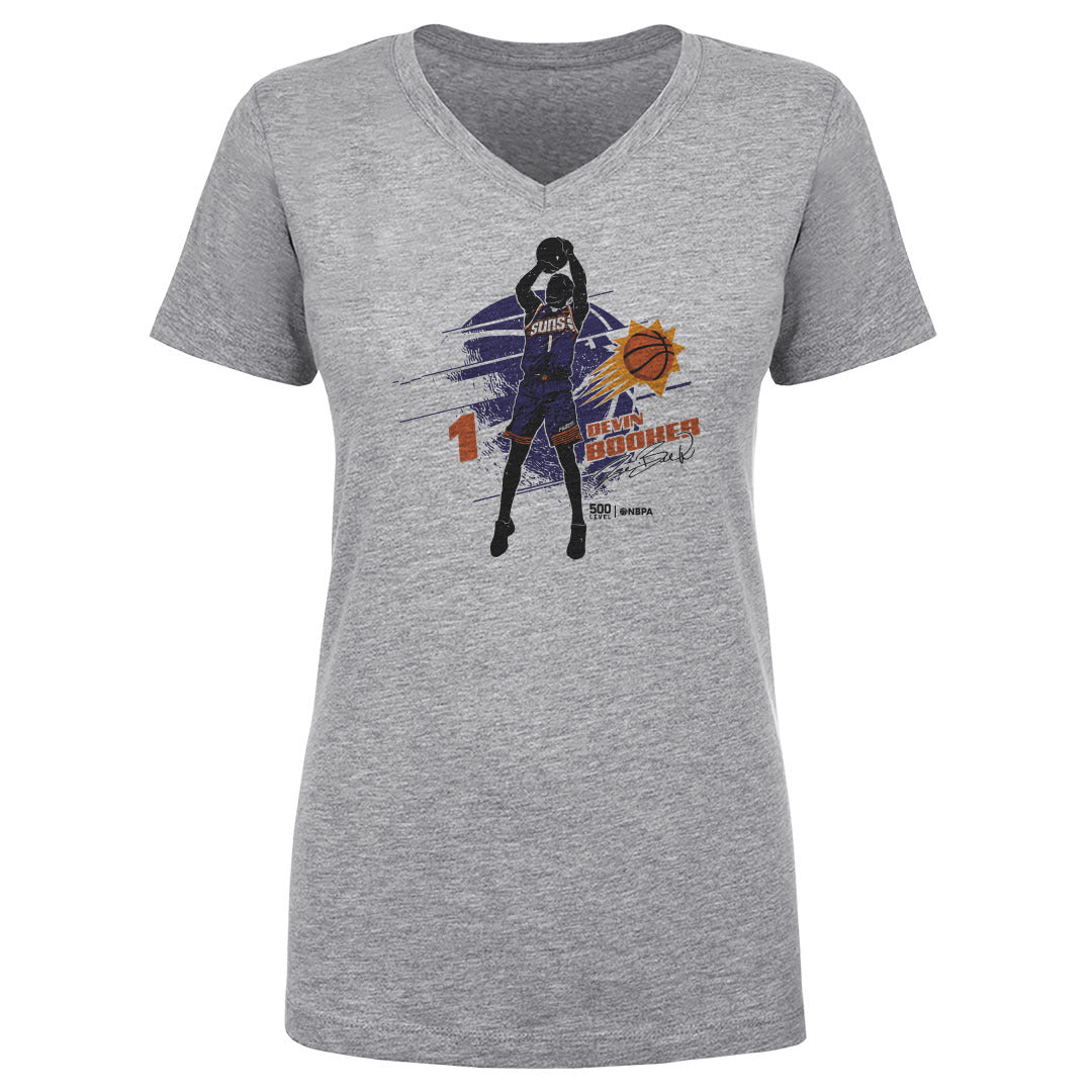 Devin Booker Women's V-Neck T-Shirt | 500 LEVEL
