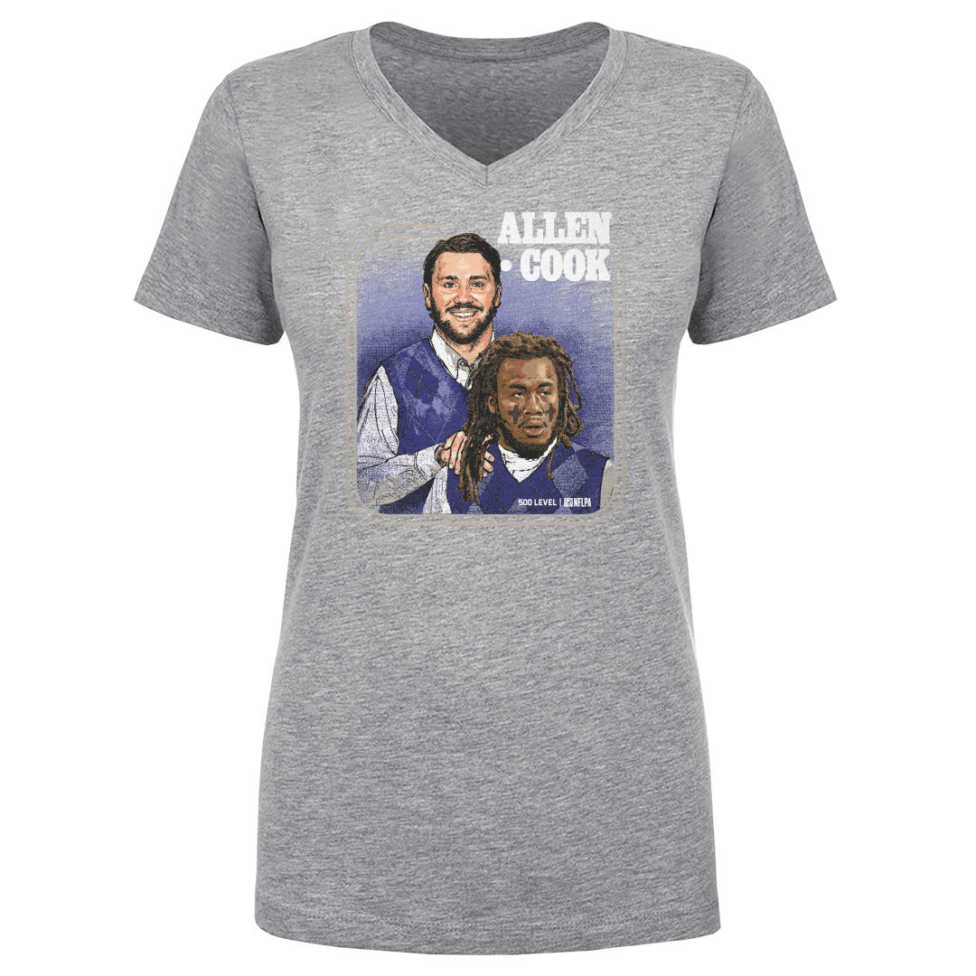 Josh Allen Women's V-Neck T-Shirt | 500 LEVEL