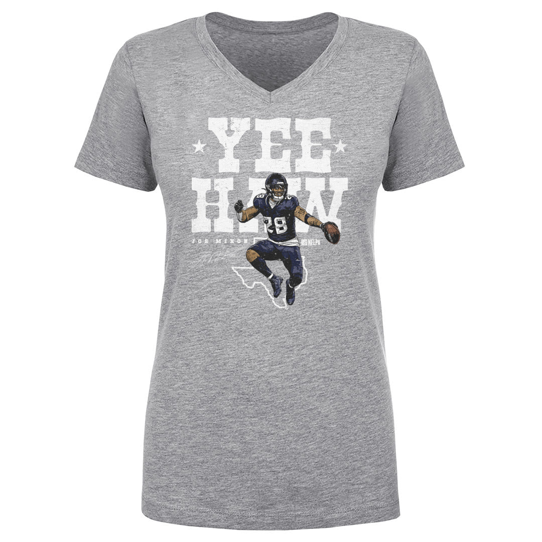 Joe Mixon Women's V-Neck T-Shirt | 500 LEVEL
