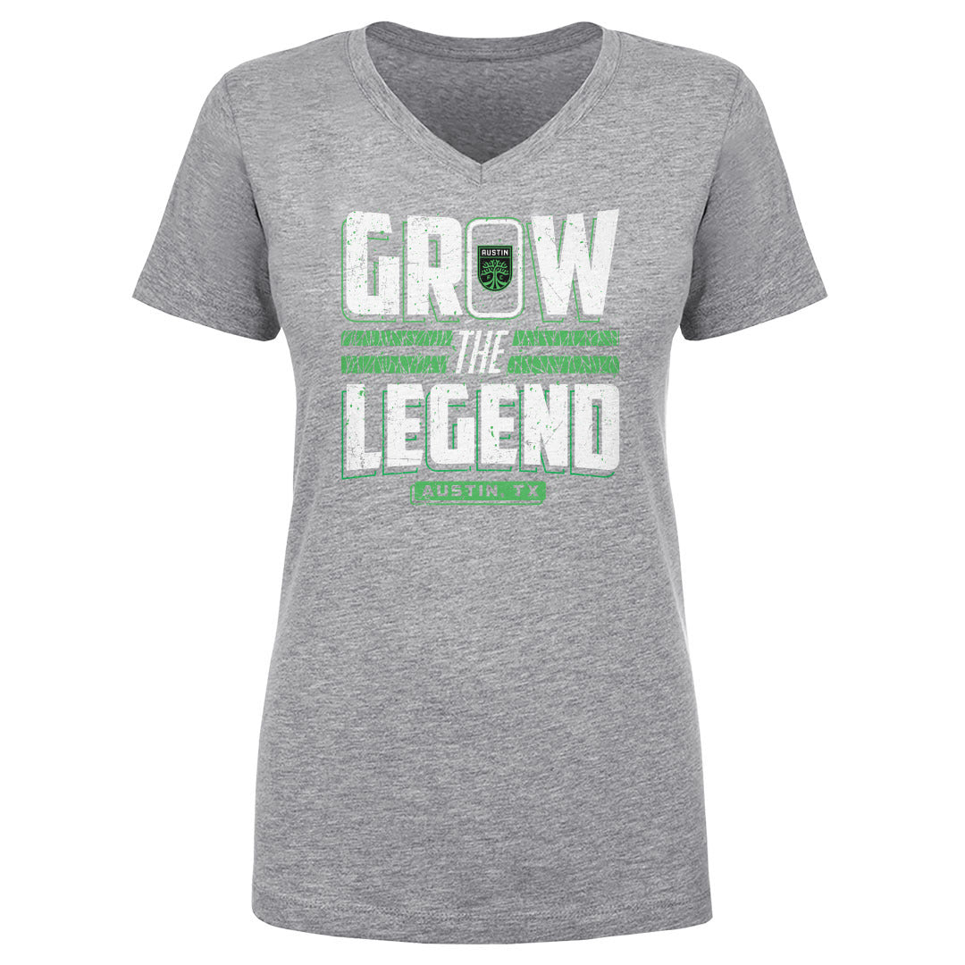 Austin FC Women's V-Neck T-Shirt | 500 LEVEL