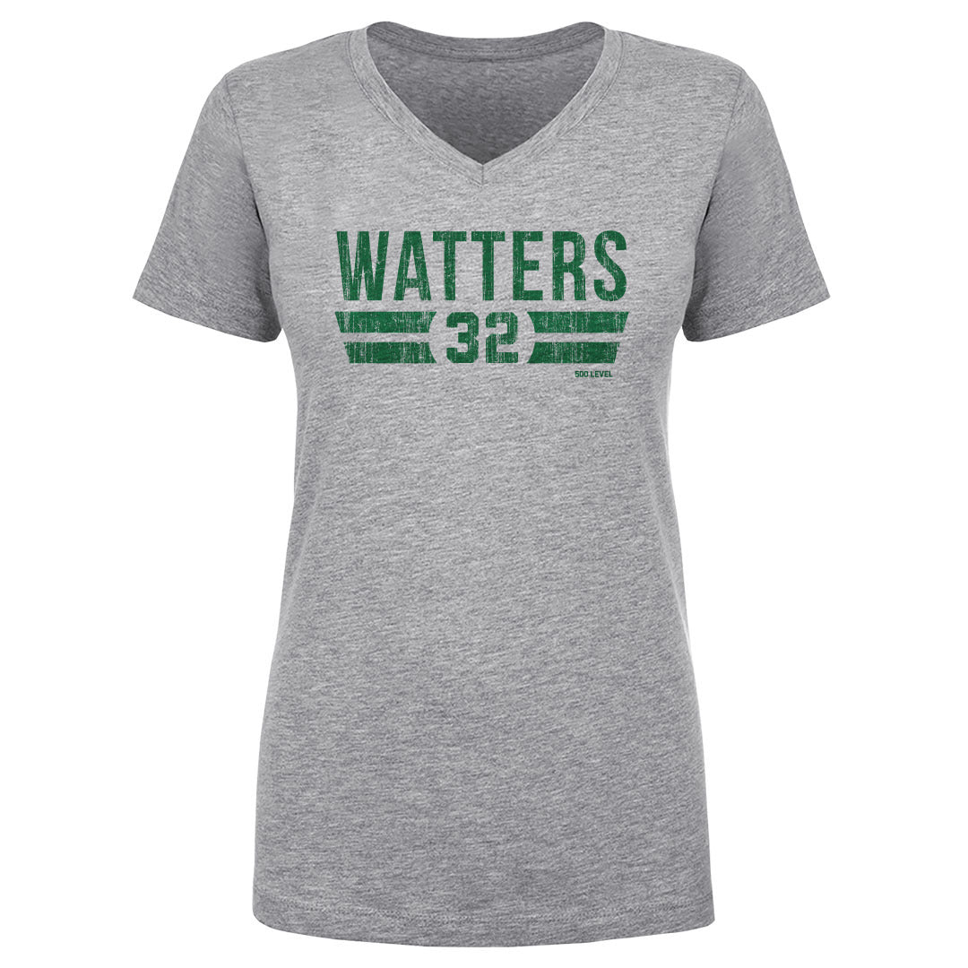 Ricky Watters Women's V-Neck T-Shirt | 500 LEVEL