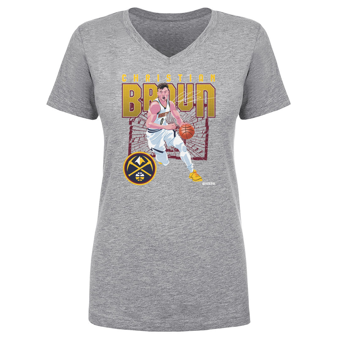 Christian Braun Women's V-Neck T-Shirt | 500 LEVEL