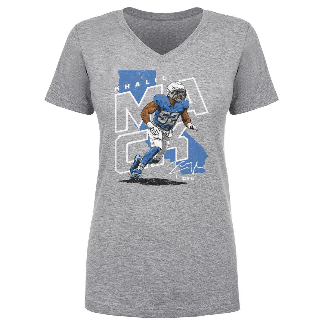 Khalil Mack Women's V-Neck T-Shirt | 500 LEVEL