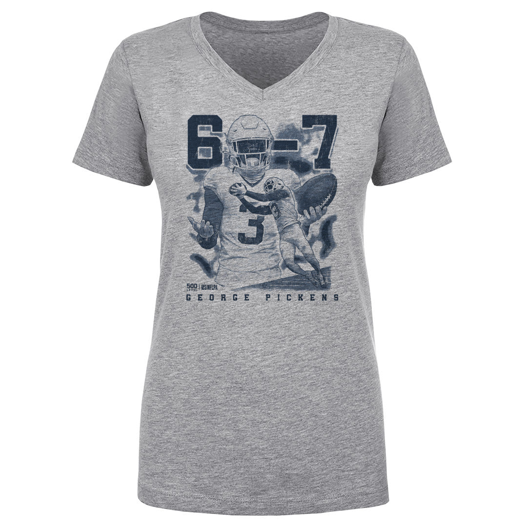 George Pickens Women's V-Neck T-Shirt | 500 LEVEL