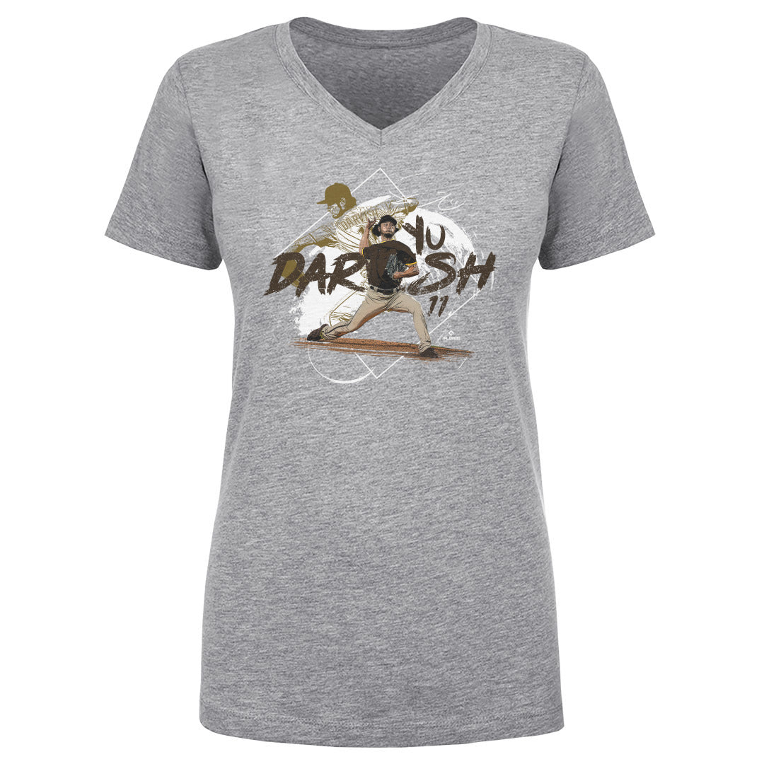 Yu Darvish Women's V-Neck T-Shirt | 500 LEVEL