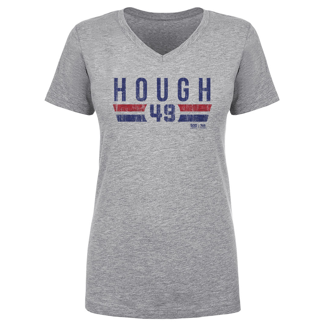 Charlie Hough Women's V-Neck T-Shirt | 500 LEVEL
