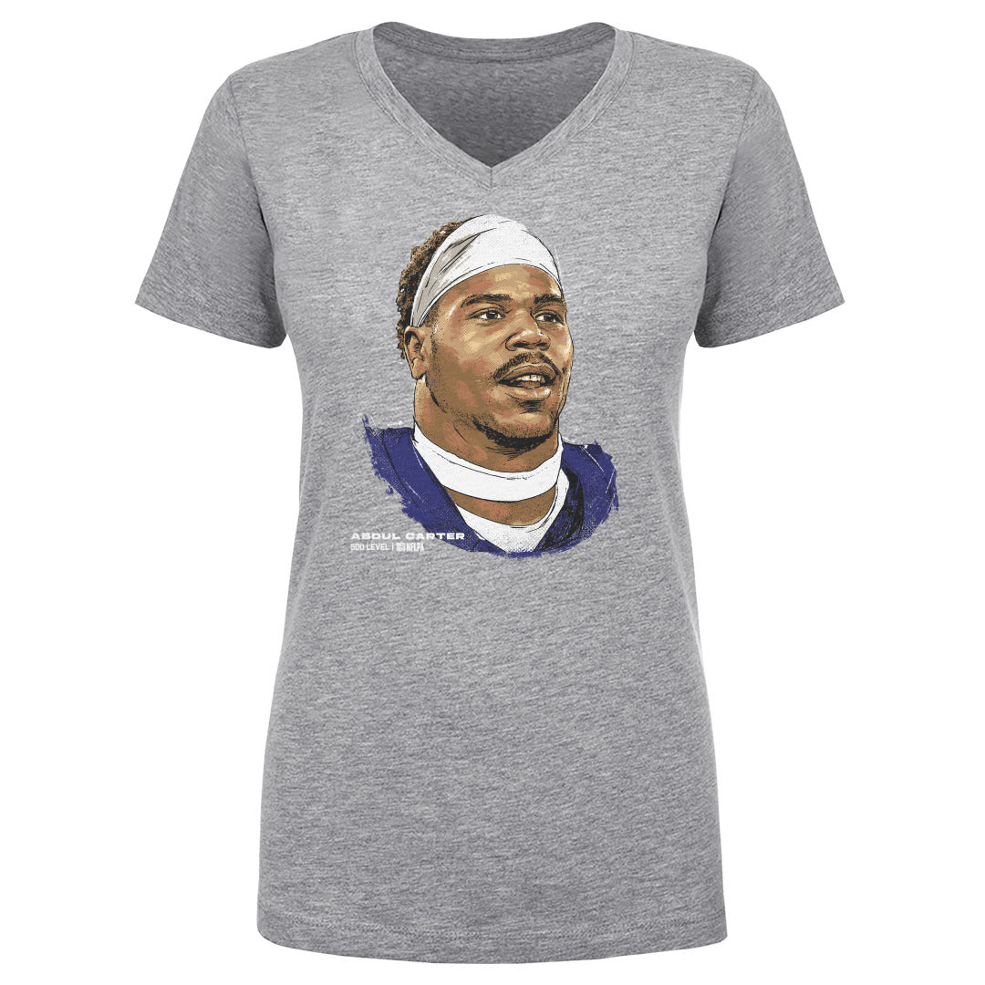 Abdul Carter Women's V-Neck T-Shirt | 500 LEVEL