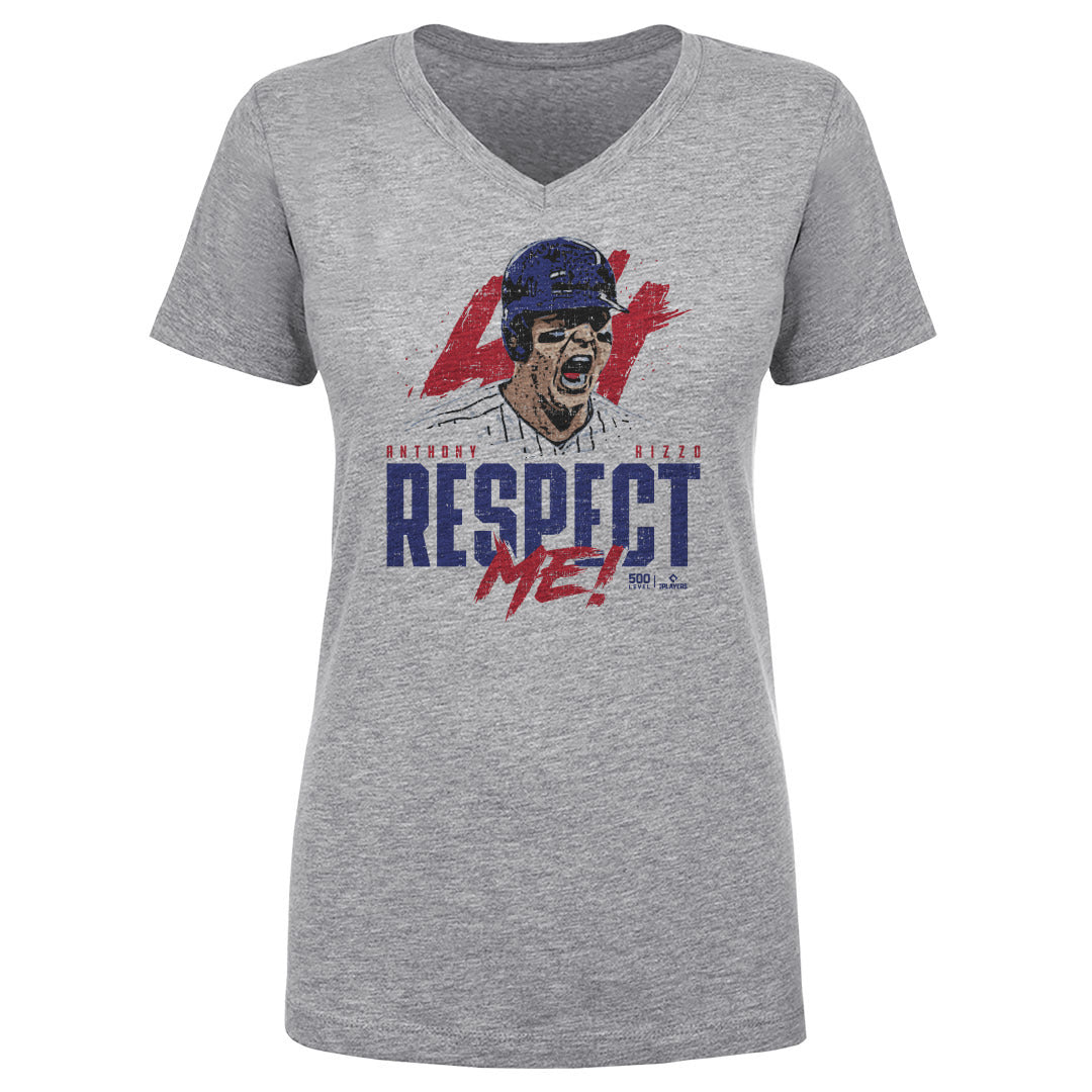 Anthony Rizzo Women's V-Neck T-Shirt | 500 LEVEL