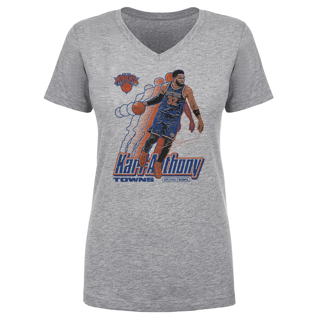 Karl-Anthony Towns Women's V-Neck T-Shirt | 500 LEVEL