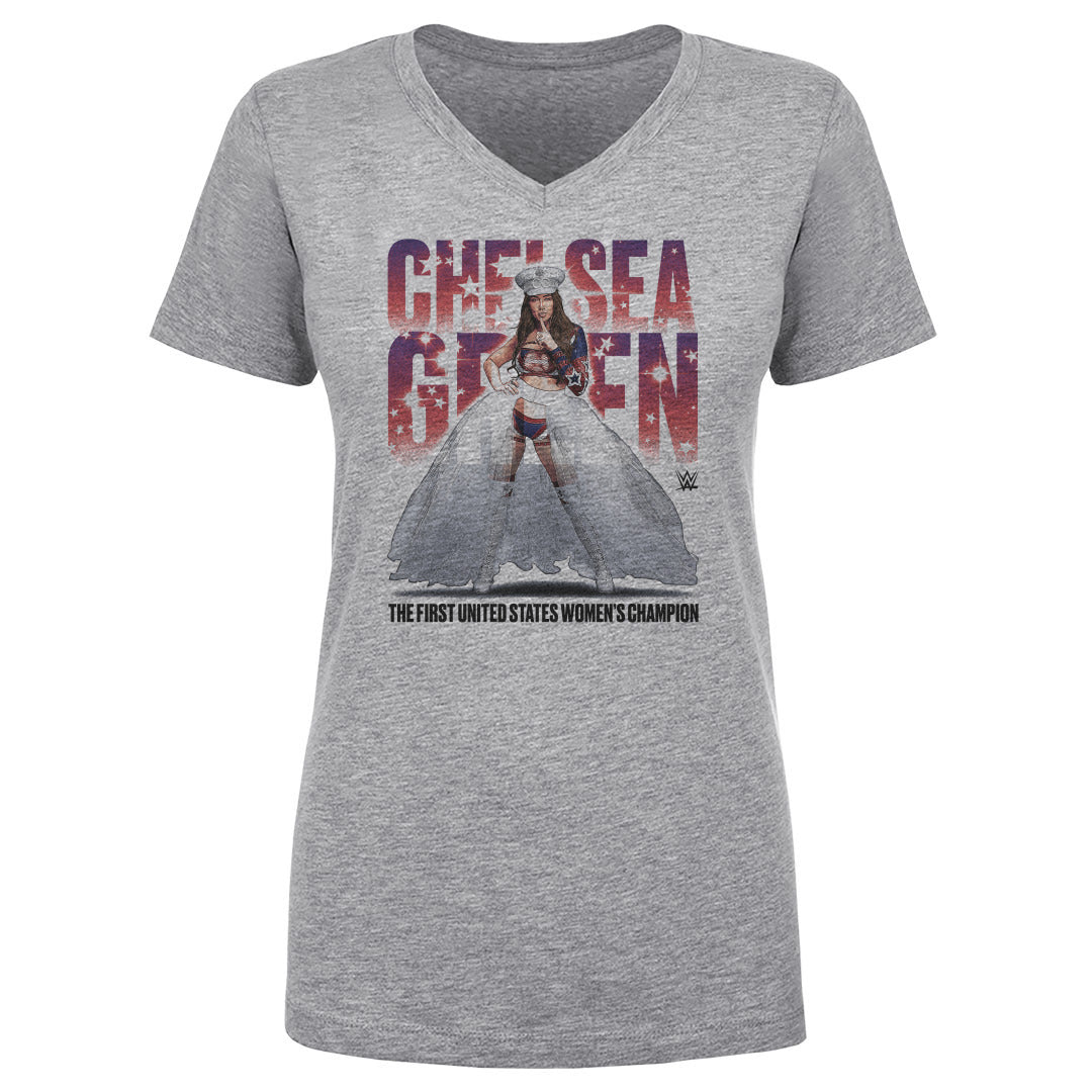 Chelsea Green Women's V-Neck T-Shirt | 500 LEVEL