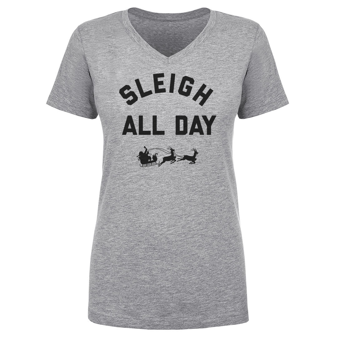 Christmas Women's V-Neck T-Shirt | 500 LEVEL