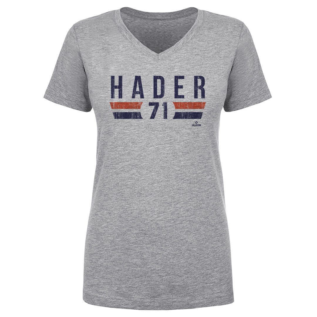 Josh Hader Women's V-Neck T-Shirt | 500 LEVEL