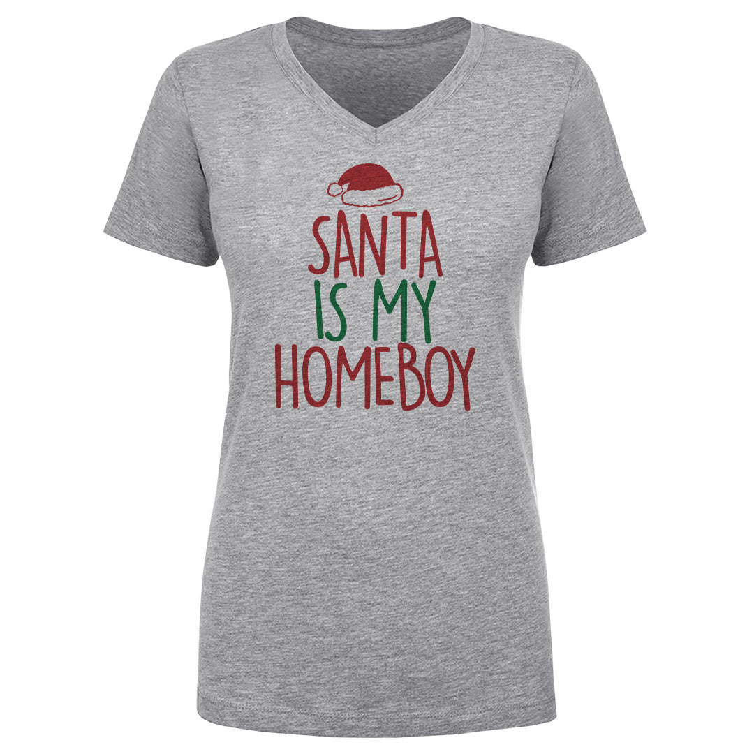 Christmas Women's V-Neck T-Shirt | 500 LEVEL