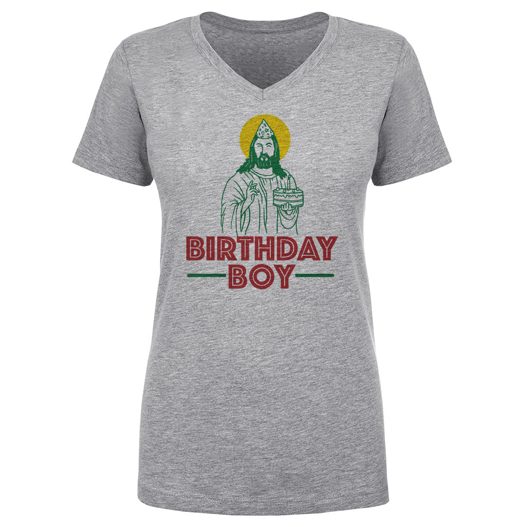 Christmas Women's V-Neck T-Shirt | 500 LEVEL