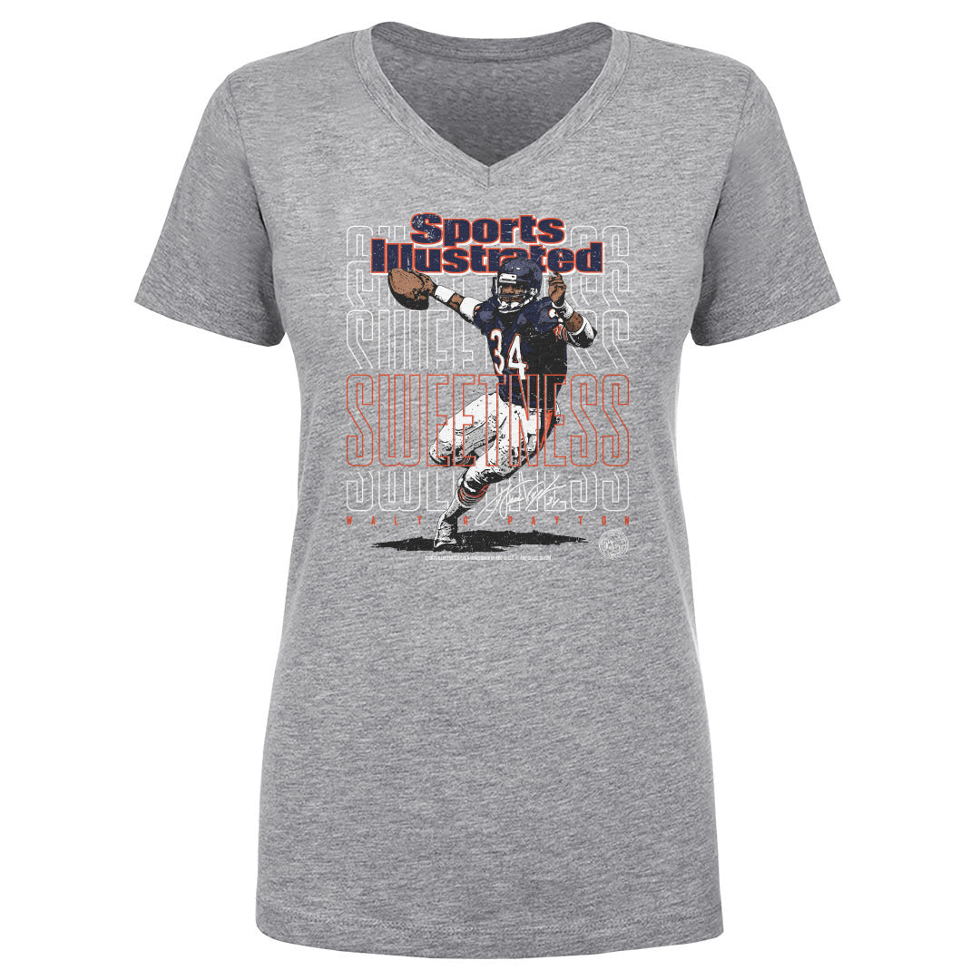 Walter Payton Women's V-Neck T-Shirt | 500 LEVEL