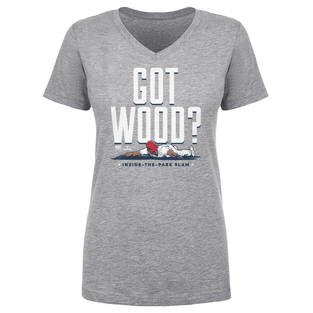James Wood Women's V-Neck T-Shirt | 500 LEVEL