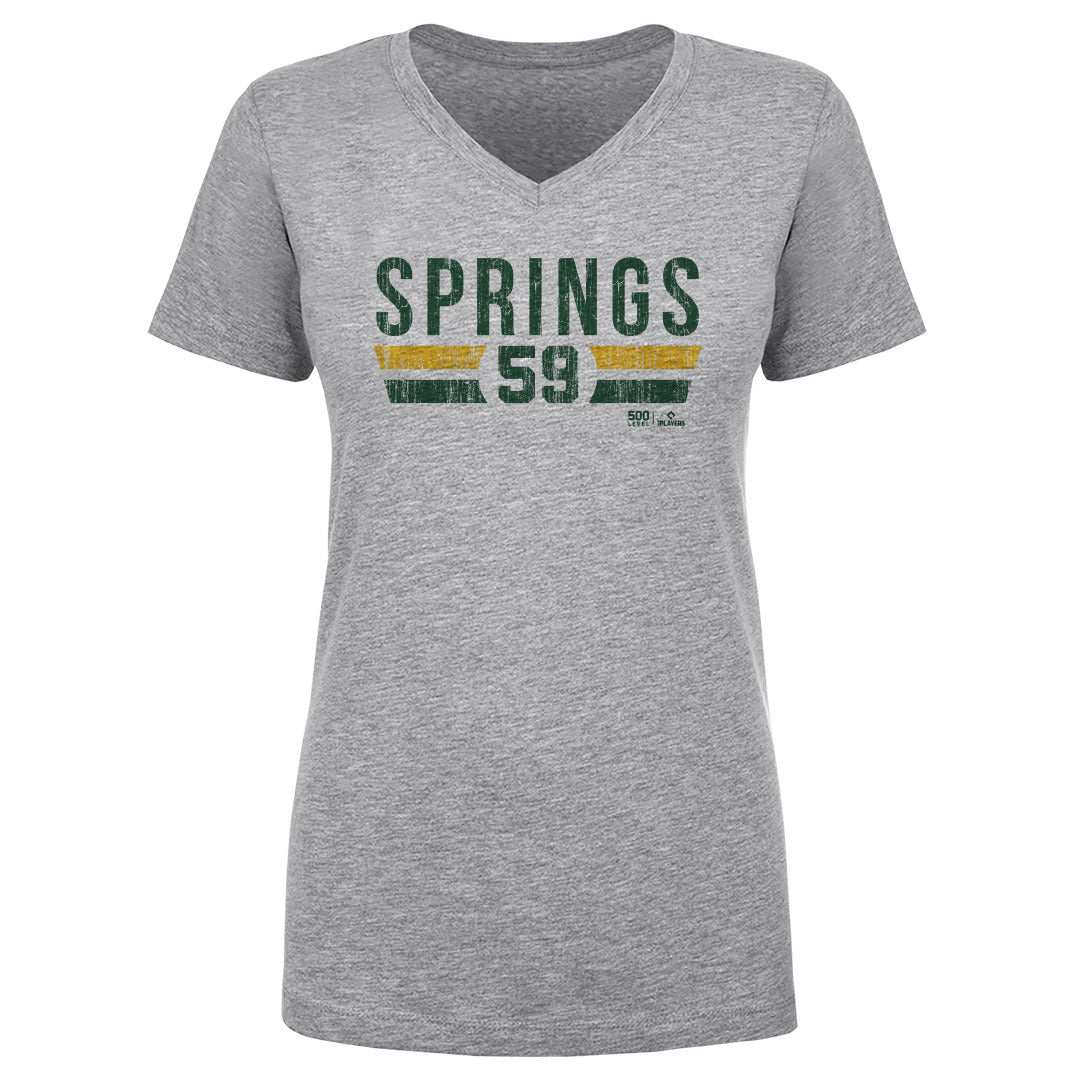 Jeffrey Springs Women's V-Neck T-Shirt | 500 LEVEL