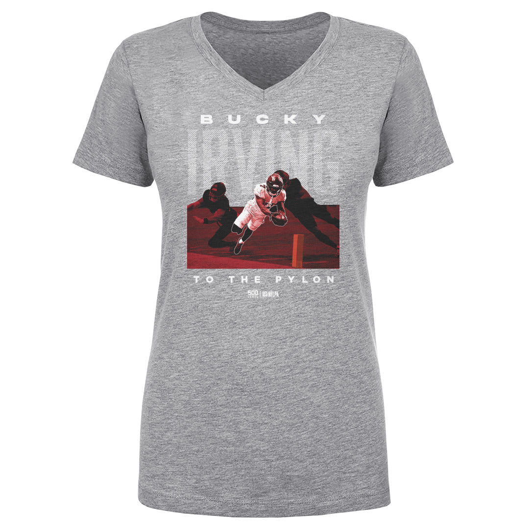 Bucky Irving Women's V-Neck T-Shirt | 500 LEVEL