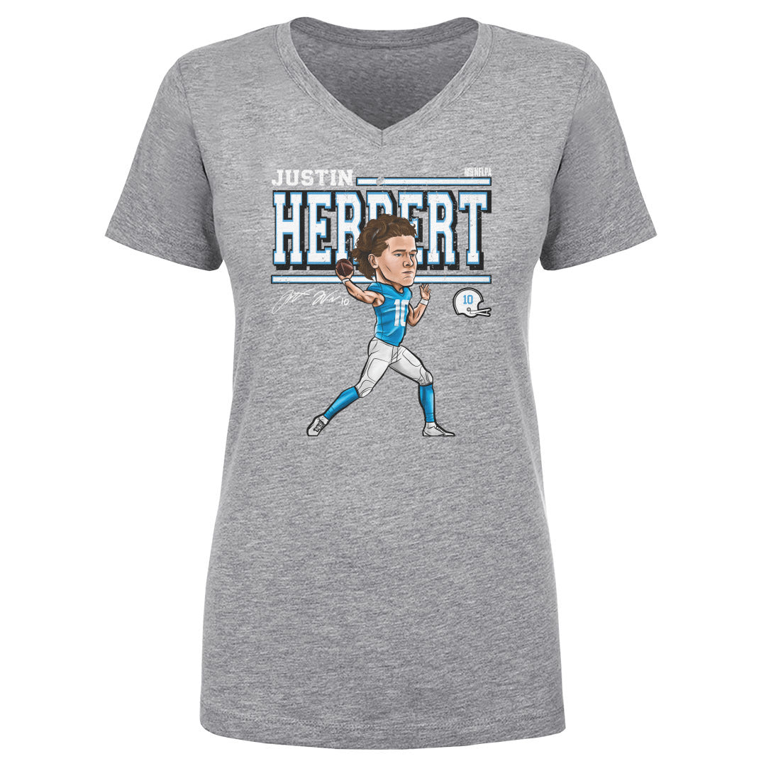 Justin Herbert Women's V-Neck T-Shirt | 500 LEVEL