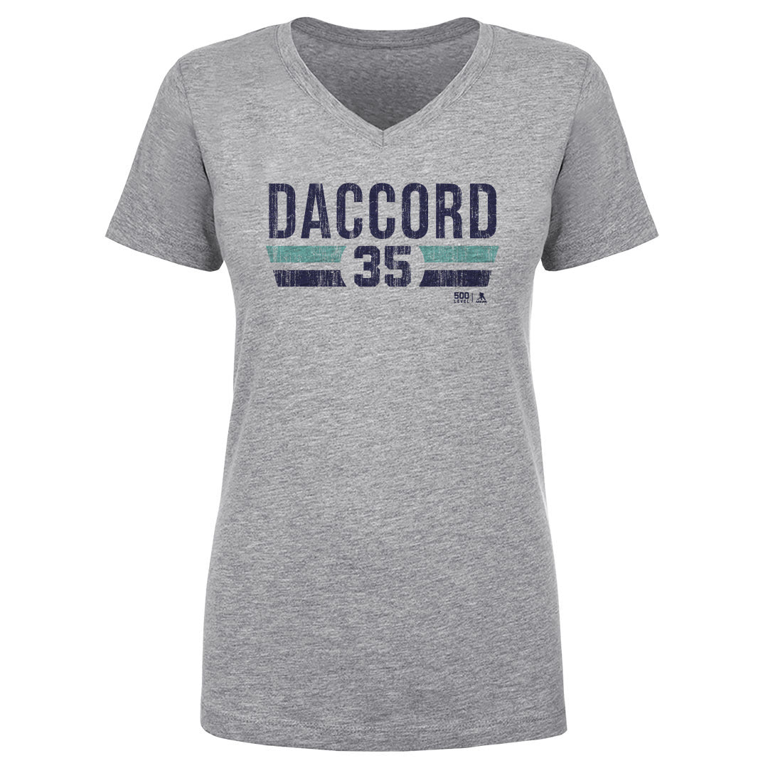 Joey Daccord Women's V-Neck T-Shirt | 500 LEVEL
