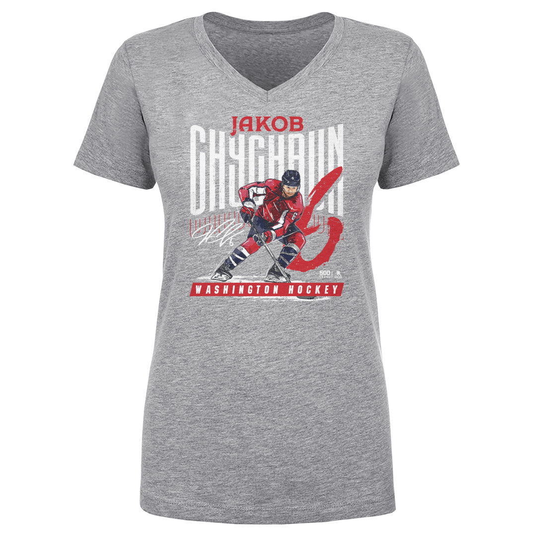 Jakob Chychrun Women's V-Neck T-Shirt | 500 LEVEL
