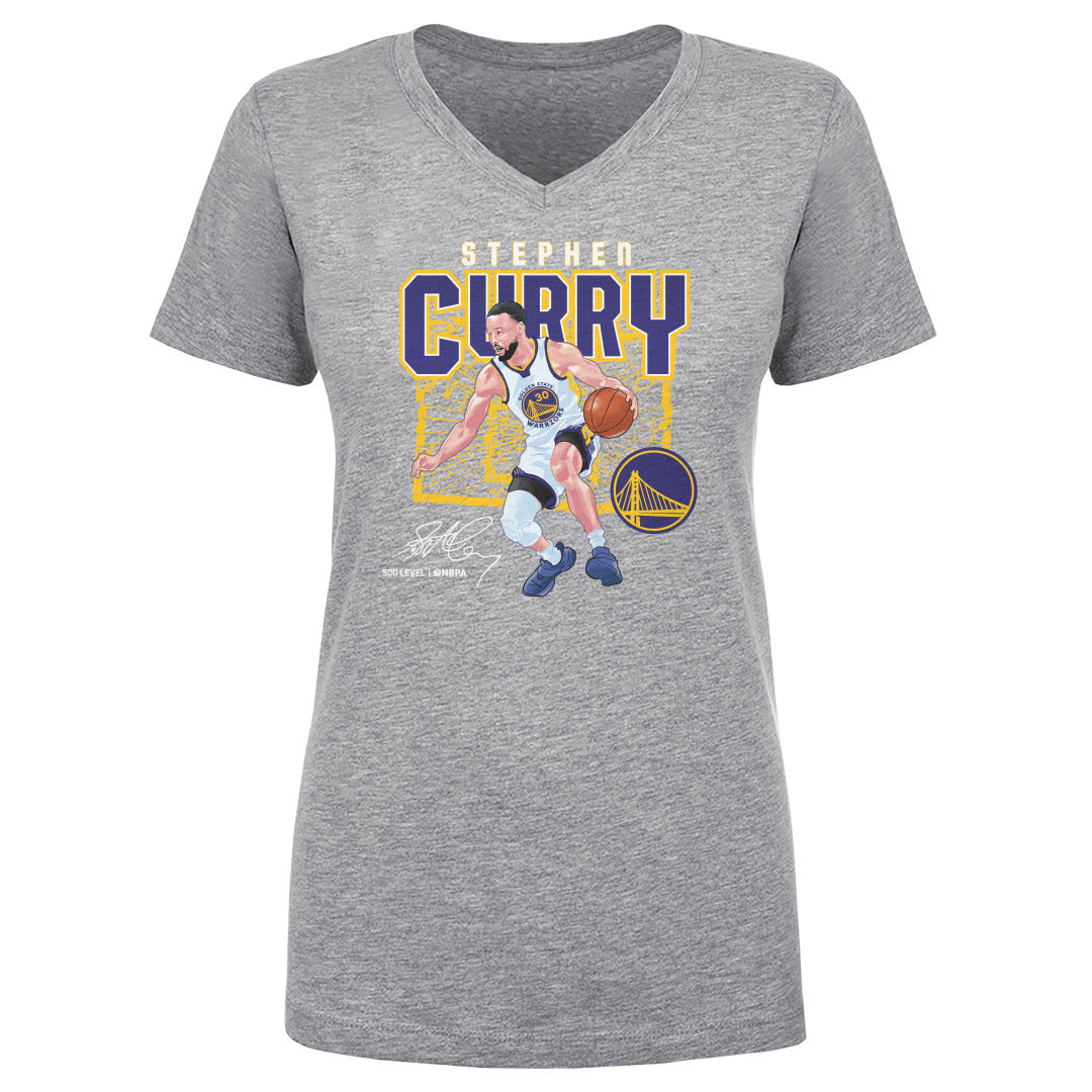 Steph Curry Women's V-Neck T-Shirt | 500 LEVEL