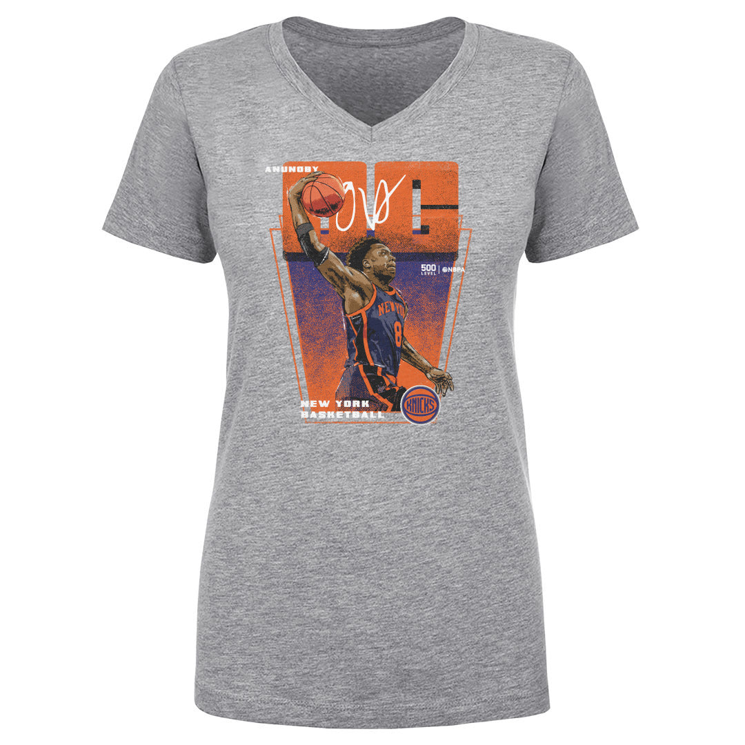 OG Anunoby Women's V-Neck T-Shirt | 500 LEVEL
