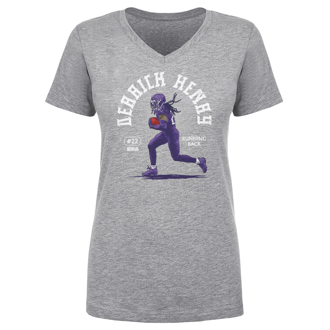 Derrick Henry Women's V-Neck T-Shirt | 500 LEVEL
