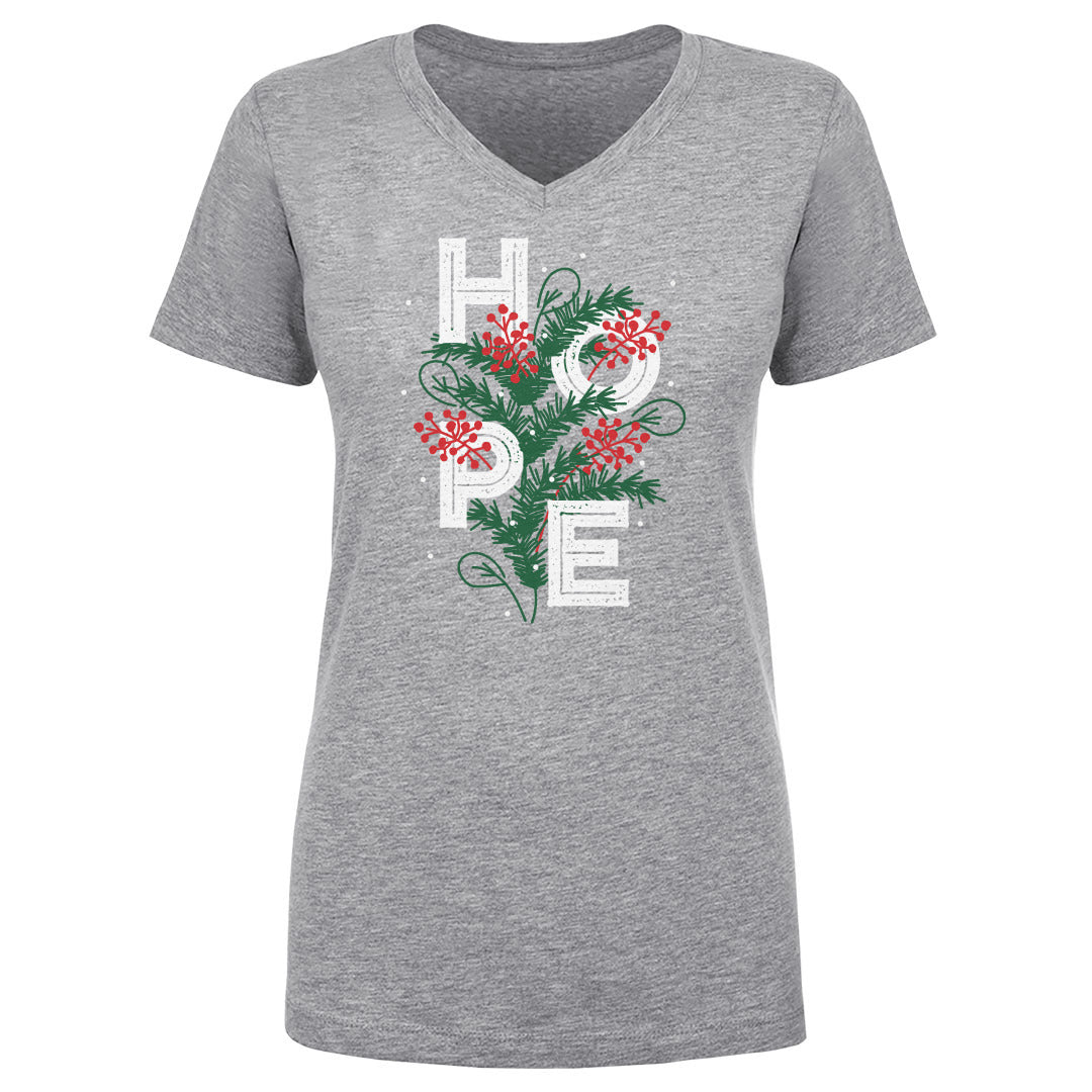 Christmas Women's V-Neck T-Shirt | 500 LEVEL