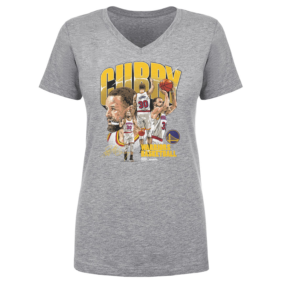 Steph Curry Women's V-Neck T-Shirt | 500 LEVEL