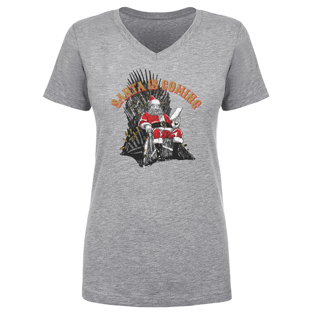 Christmas Women's V-Neck T-Shirt | 500 LEVEL
