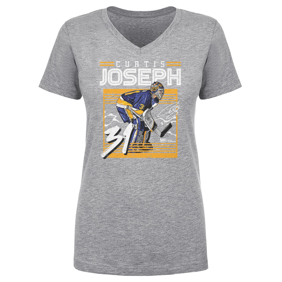 Curtis Joseph Women's V-Neck T-Shirt | 500 LEVEL