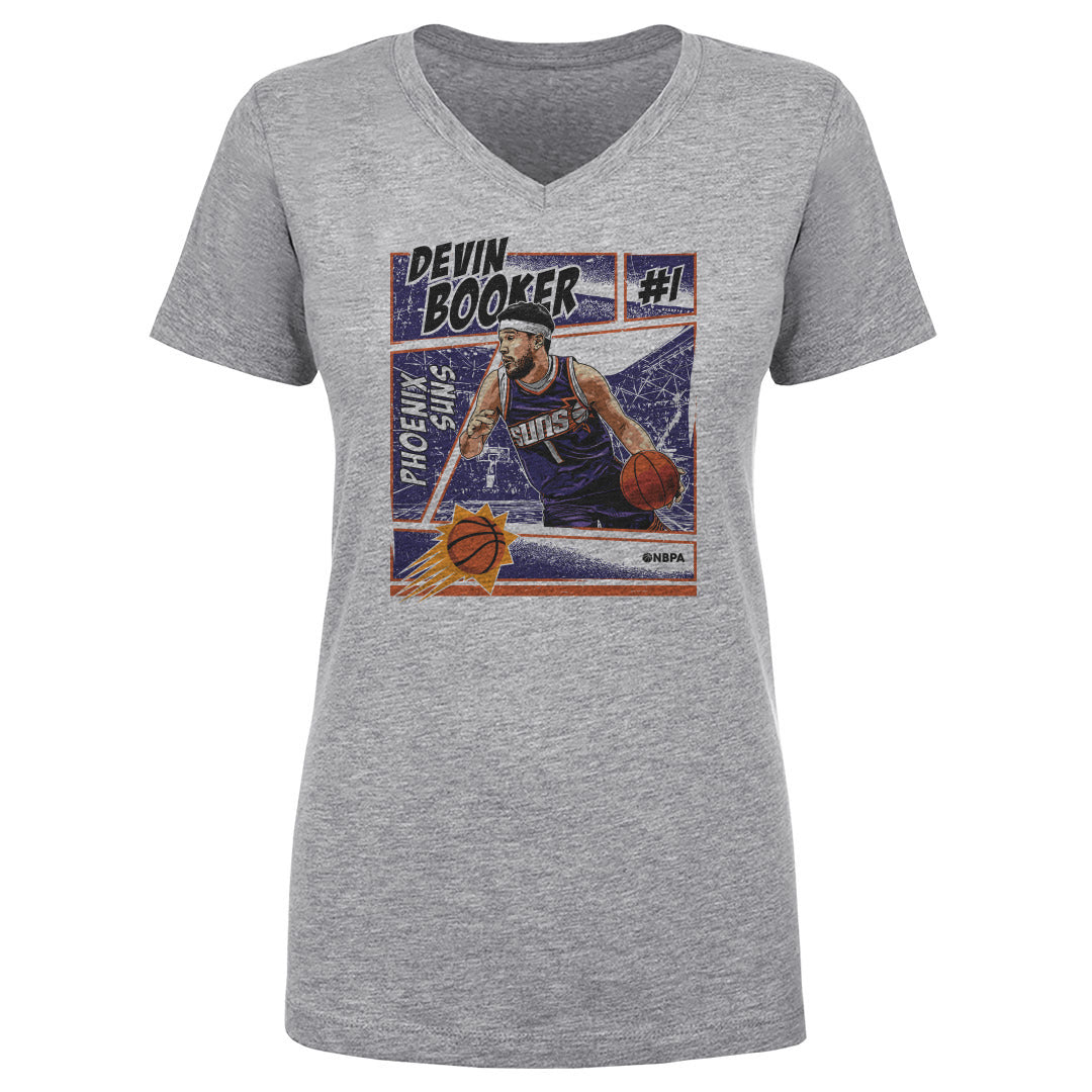 Devin Booker Women's V-Neck T-Shirt | 500 LEVEL