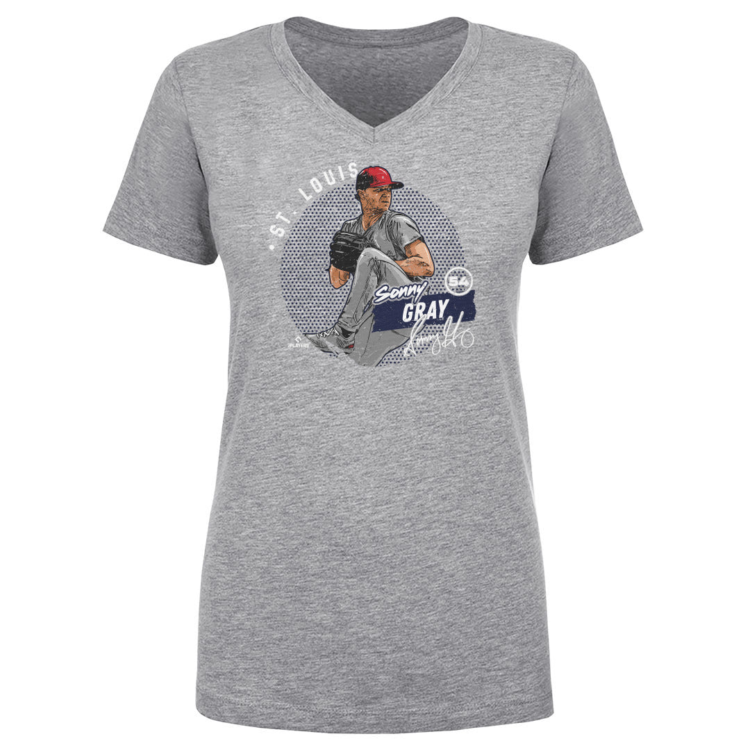 Sonny Gray Women's V-Neck T-Shirt | 500 LEVEL