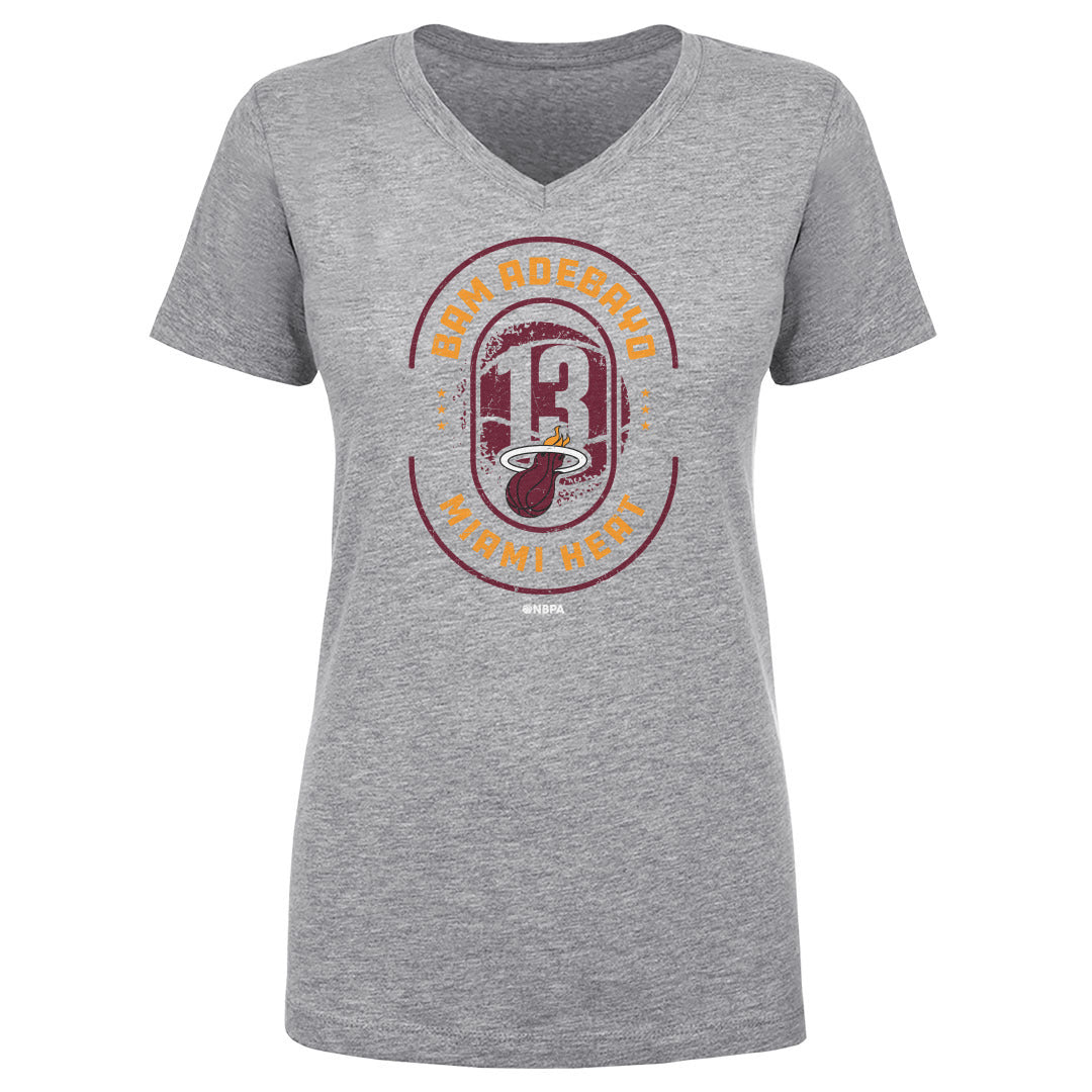 Bam Adebayo Women's V-Neck T-Shirt | 500 LEVEL