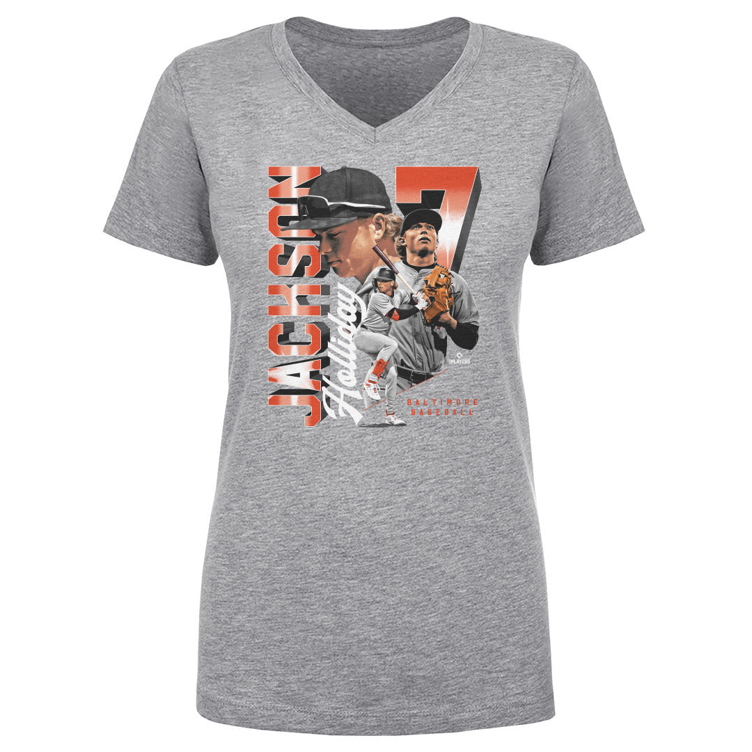 Jackson Holliday Women's V-Neck T-Shirt | 500 LEVEL