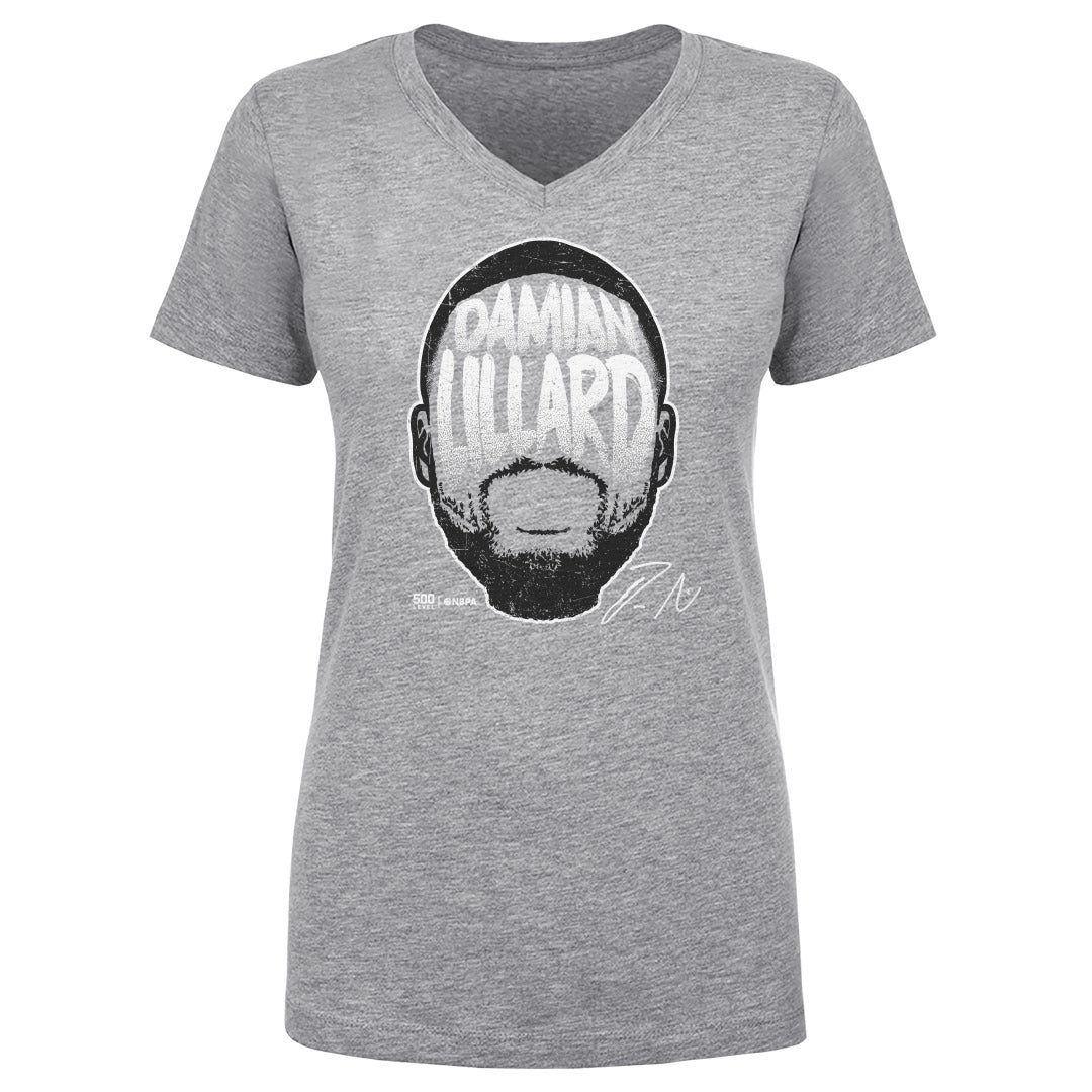 Damian Lillard Women's V-Neck T-Shirt | 500 LEVEL