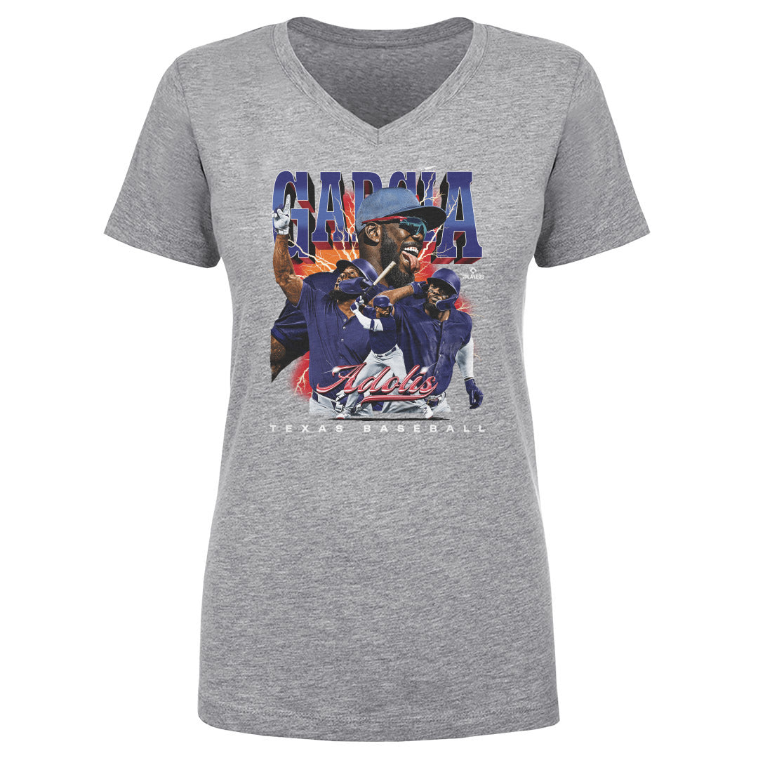 Adolis Garcia Women's V-Neck T-Shirt | 500 LEVEL