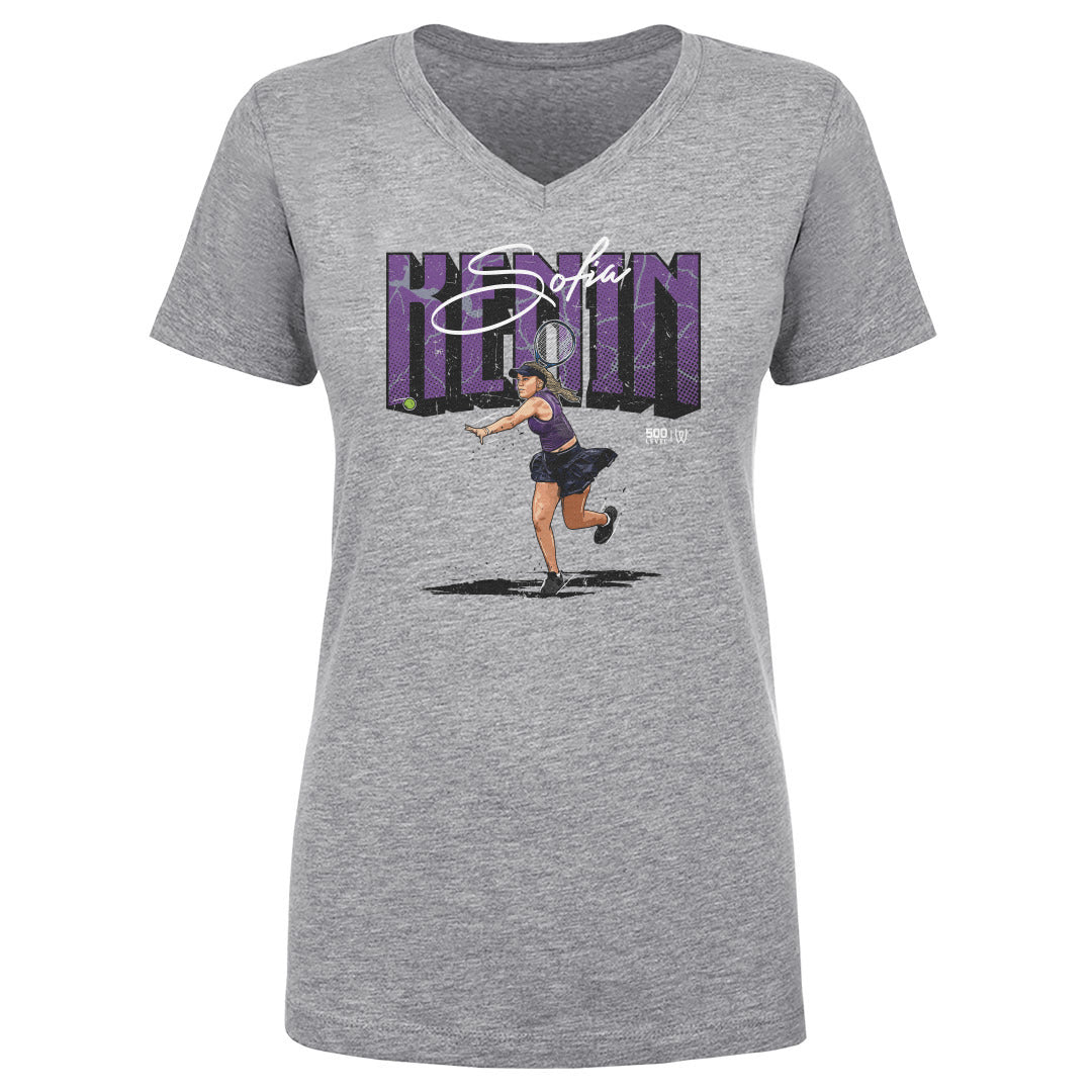 Sofia Kenin Women's V-Neck T-Shirt | 500 LEVEL