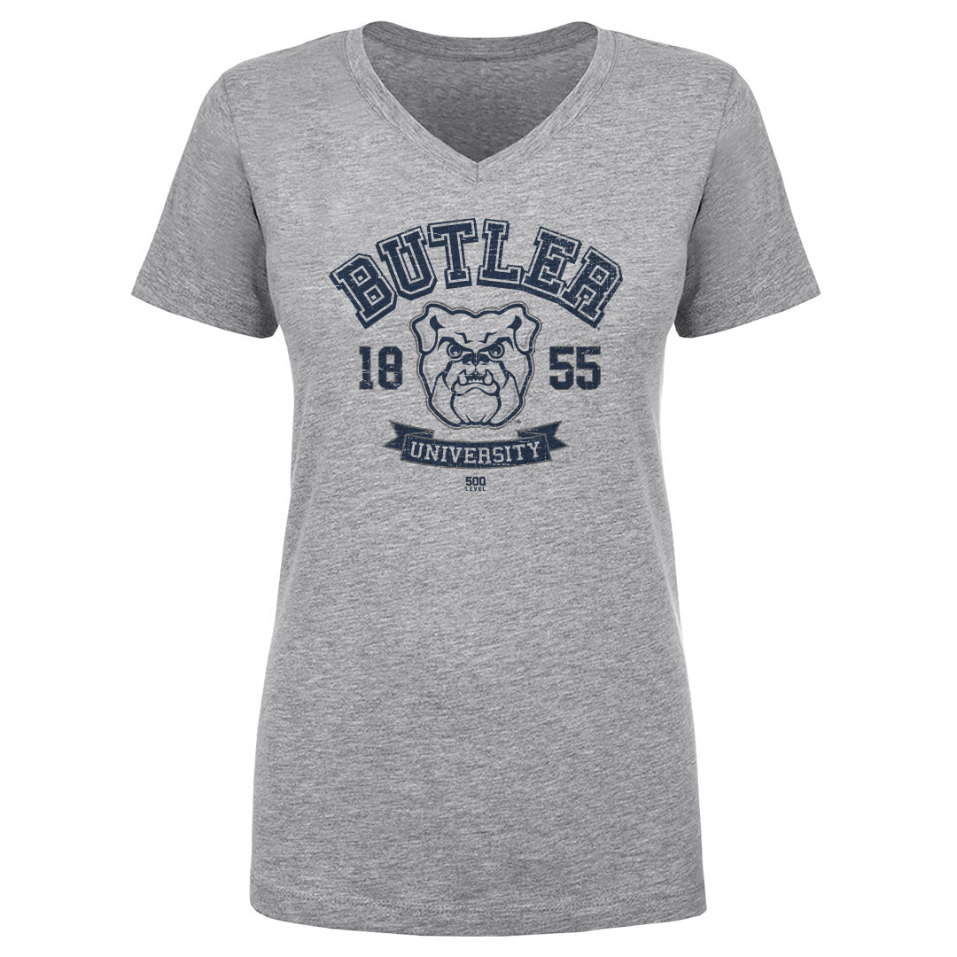 Butler Bulldogs Women's V-Neck T-Shirt | 500 LEVEL