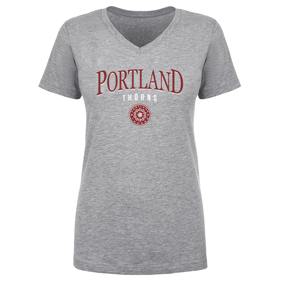 Portland Thorns FC Women's V-Neck T-Shirt | 500 LEVEL
