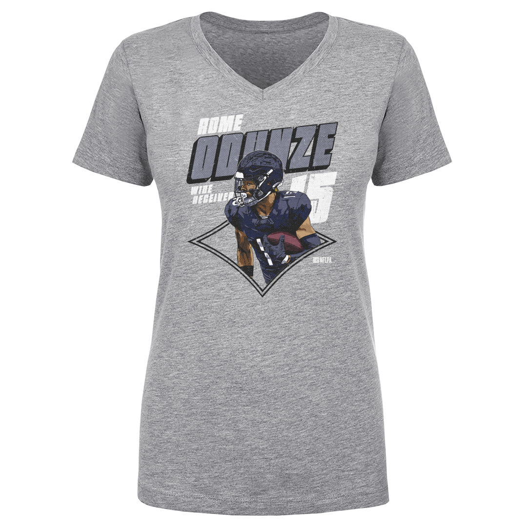 Rome Odunze Women's V-Neck T-Shirt | 500 LEVEL