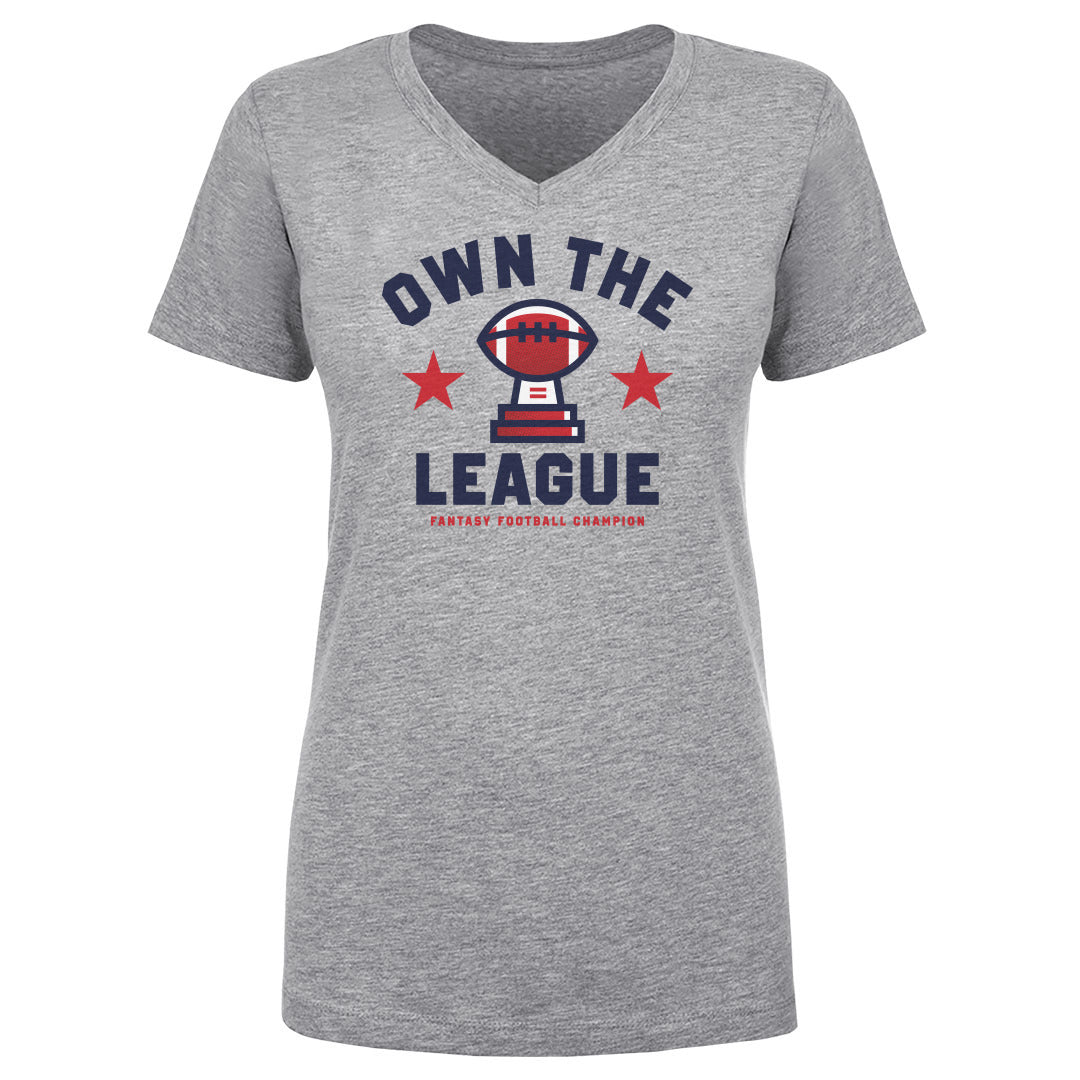 Fantasy Football Women's V-Neck T-Shirt | 500 LEVEL