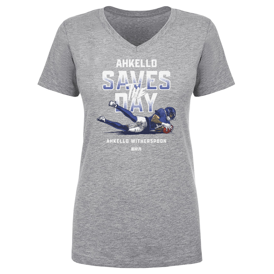 Ahkello Witherspoon Women's V-Neck T-Shirt | 500 LEVEL